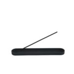 Long Black Granite Incense Holder - Image 2