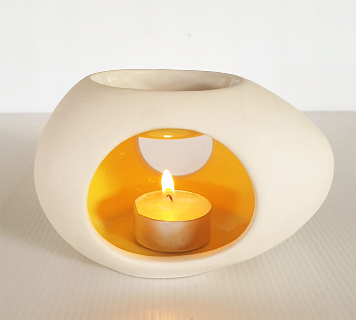 OIL BURNER – THE POD – Yellow - Image 1