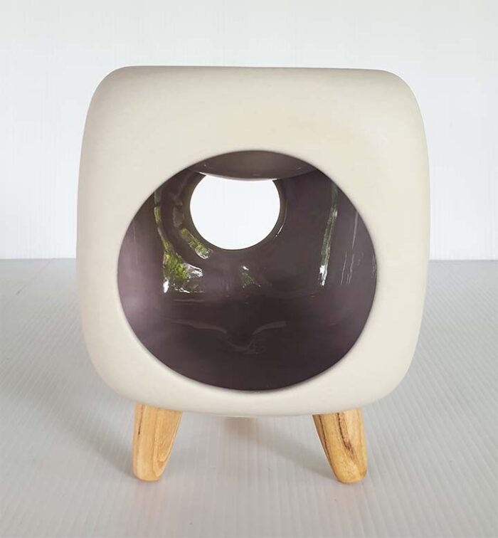 Oil Burner – Square – Purple - Image 1