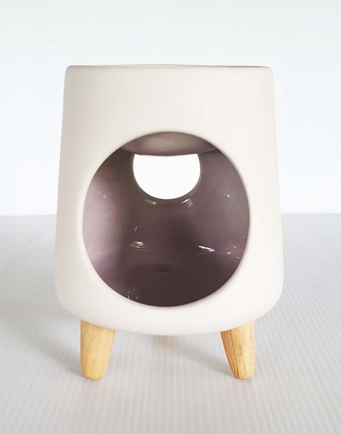 Oil Burner – Pyramid – Purple - Image 1